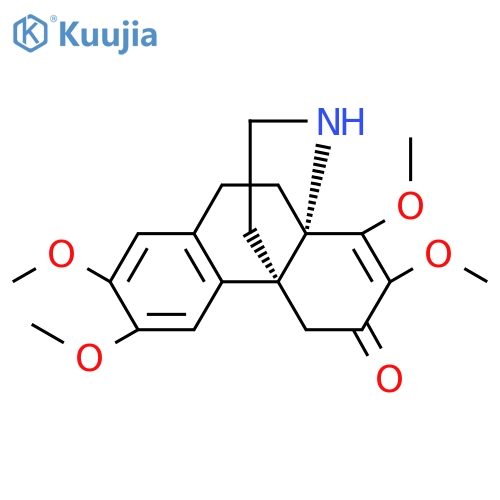Hasubanan-6-one,7,8-didehydro-2,3,7,8-tetramethoxy- (9CI) structure
