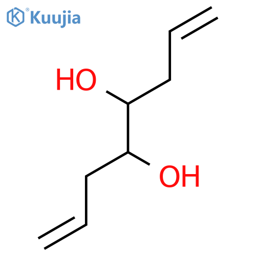 1,7-Octadiene-4,5-diol structure