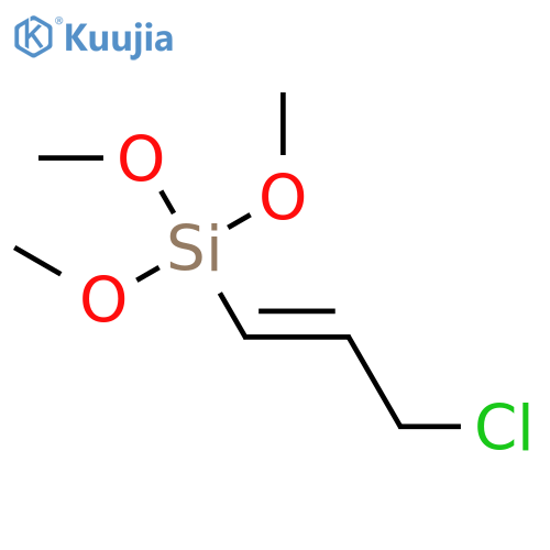 Silane, (3-chloro-1-propenyl)trimethoxy- structure