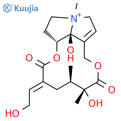 12,21-Dihydroxy-4-methyl-4,8-secosenecinonan-8,11,16-trione structure