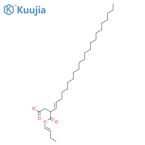 Butanedioic acid, docosenyl-, 1-(butenyl) ester structure