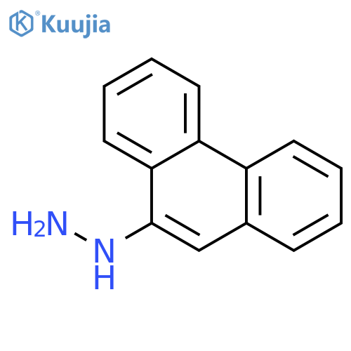 Hydrazine,9-phenanthrenyl- structure