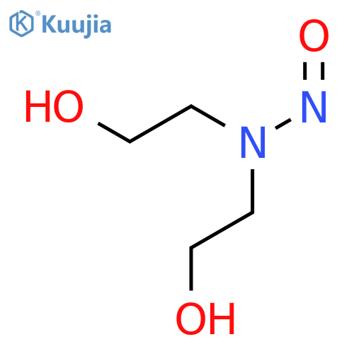 Nitrosobis(2-hydroxyethyl)amine structure