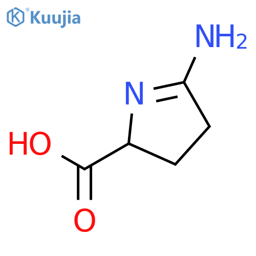 2H-Pyrrole-2-carboxylicacid, 5-amino-3,4-dihydro-, (S)- (9CI) structure