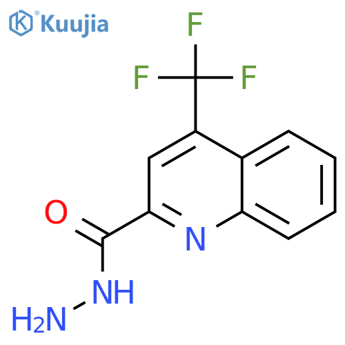 4-(Trifluoromethyl)quinoline-2-carbohydrazide structure