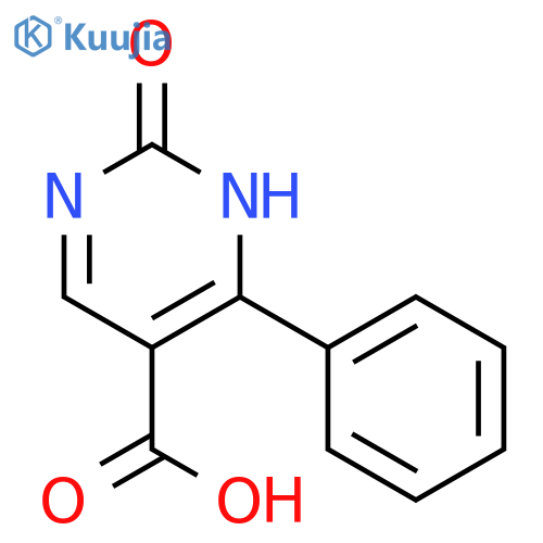 2-oxo-6-phenyl-1h-pyrimidine-5-carboxylic Acid structure