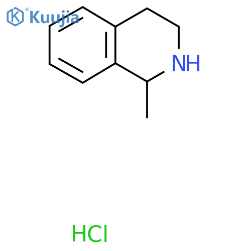 1-Methyl-1,2,3,4-tetrahydroisoquinoline hydrochloride structure