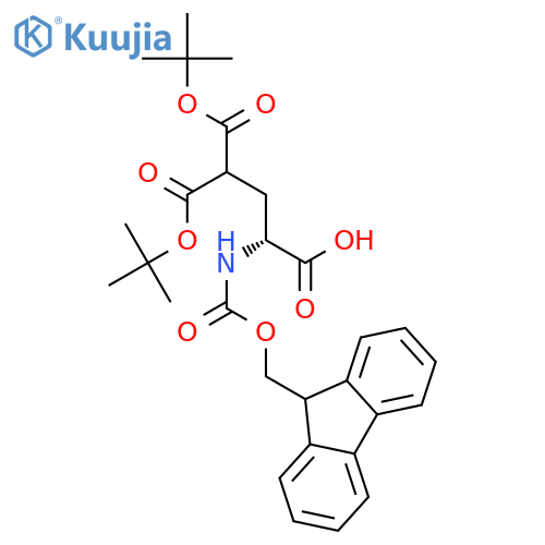 Fmoc-D-Gla(otbu)2-OH structure