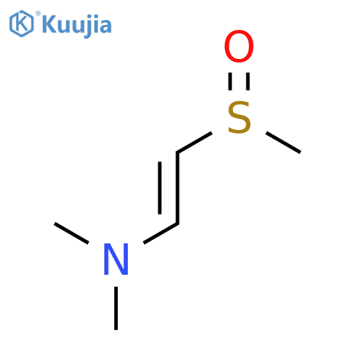 Ethenamine,N,N-dimethyl-2-(methylsulfinyl)-, (1E)- structure