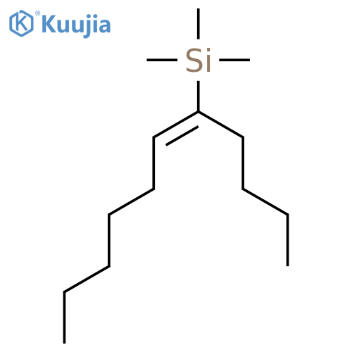 SILANE, (1-BUTYL-1-HEPTENYL)TRIMETHYL- structure