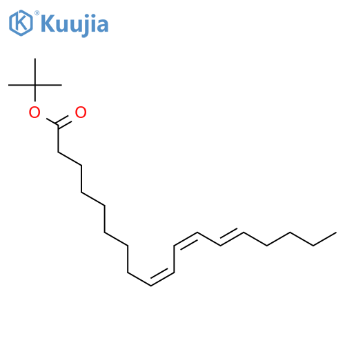 9,11,13-Octadecatrienoic acid, 1,1-dimethylethyl ester, (Z,Z,E)- structure