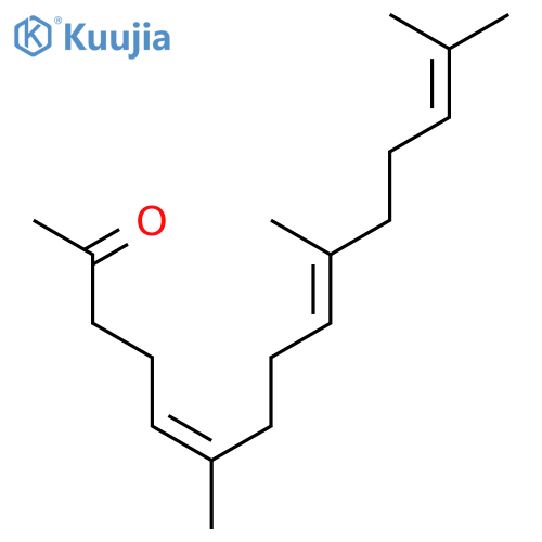 5,9,13-Pentadecatrien-2-one, 6,10,14-trimethyl-, (Z,E)- structure