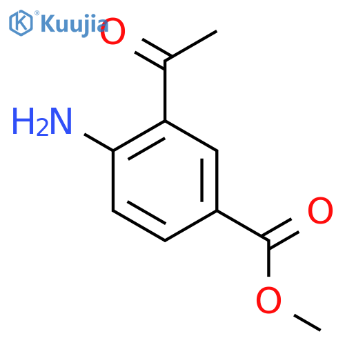 Methyl 3-acetyl-4-aminobenzoate structure