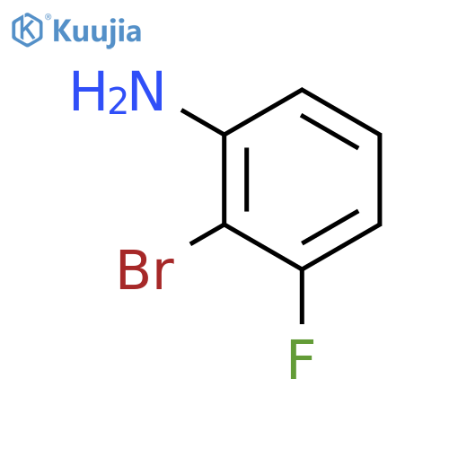 2-bromo-3-fluoroaniline structure
