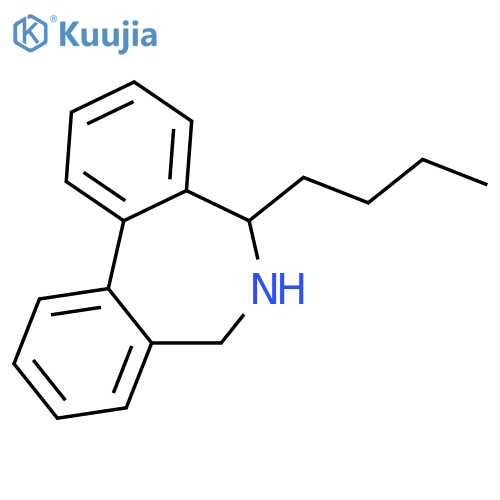 5H-DIBENZ[C,E]AZEPINE, 5-BUTYL-6,7-DIHYDRO- structure
