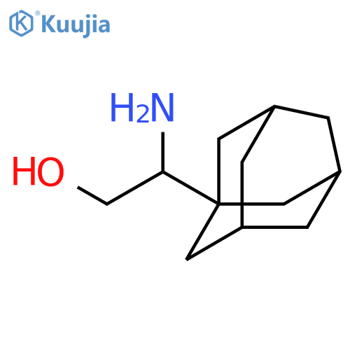 Tricyclo[3.3.1.13,7]decane-1-ethanol, β-amino- structure