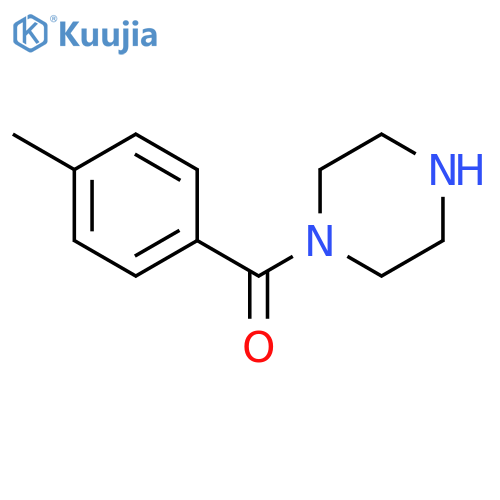 1-(4-Methylbenzoyl)piperazine structure