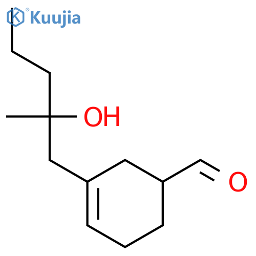 3-Cyclohexene-1-carboxaldehyde, 3-(2-hydroxy-2-methylpentyl)- structure