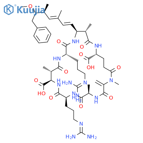 Microcystin RR (9CI) structure