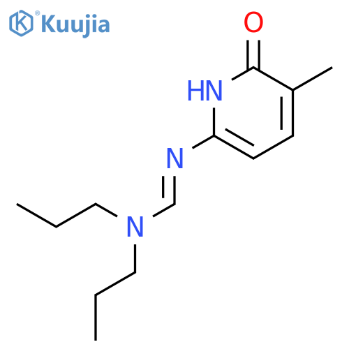 Methanimidamide, N'-(1,6-dihydro-5-methyl-6-oxo-2-pyridinyl)-N,N-dipropyl- structure