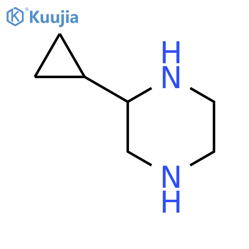 2-cyclopropylpiperazine structure