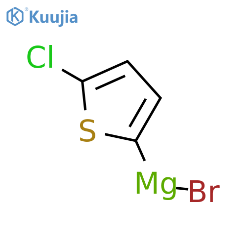 Magnesium,bromo(5-chloro-2-thienyl)- structure