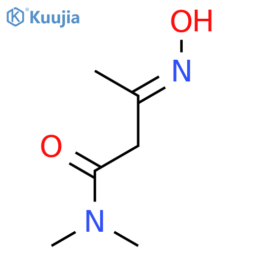 Butanamide, 3-(hydroxyimino)-N,N-dimethyl- structure