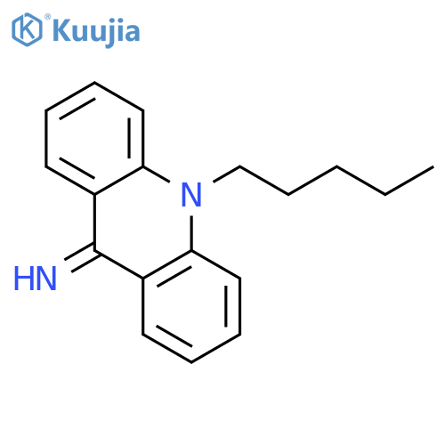 9(10H)-Acridinimine,10-pentyl- structure