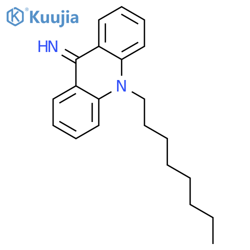 9(10H)-Acridinimine,10-octyl- structure