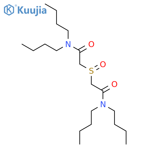 Acetamide, 2,2'-sulfinylbis[N,N-dibutyl- structure