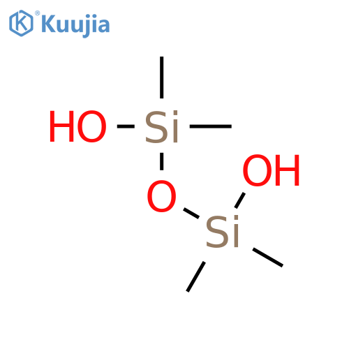 1,1,3,3-Tetramethyldisiloxane-1,3-diol structure