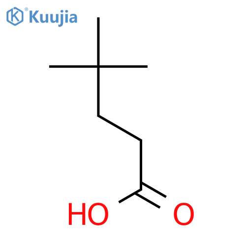 4,4-dimethylpentanoic acid structure