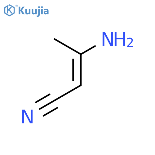 3-amino-2-Butenenitrile structure