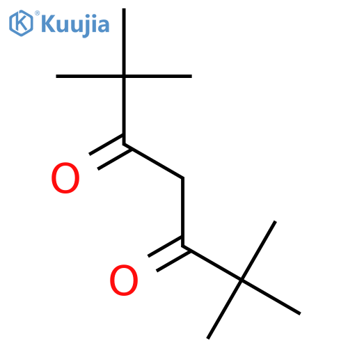 Dipivaloylmethane structure