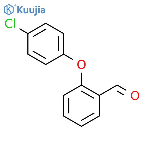 2-(4-Chlorophenoxy)benzaldehyde structure