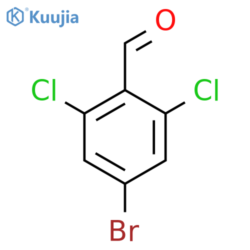 4-Bromo-2,6-dichlorobenzaldehyde structure