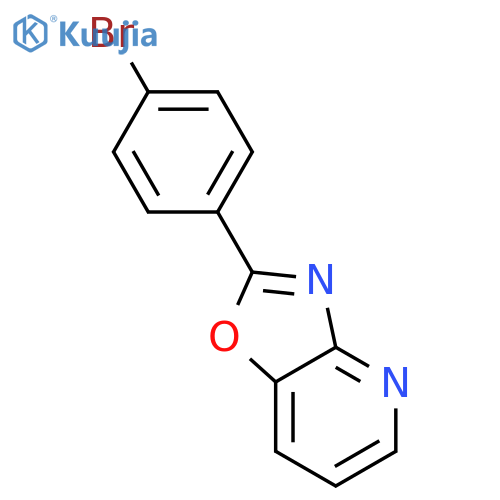 2-(4-Bromophenyl)oxazolo[4,5-b]pyridine structure