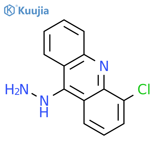 Acridine, 4-chloro-9-hydrazino- structure