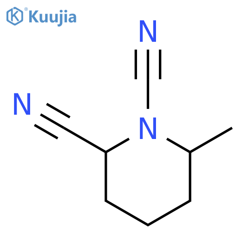 6-methyl-1,2-Piperidinedicarbonitrile structure