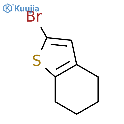 2-Bromo-4,5,6,7-tetrahydrobenzobthiophene structure