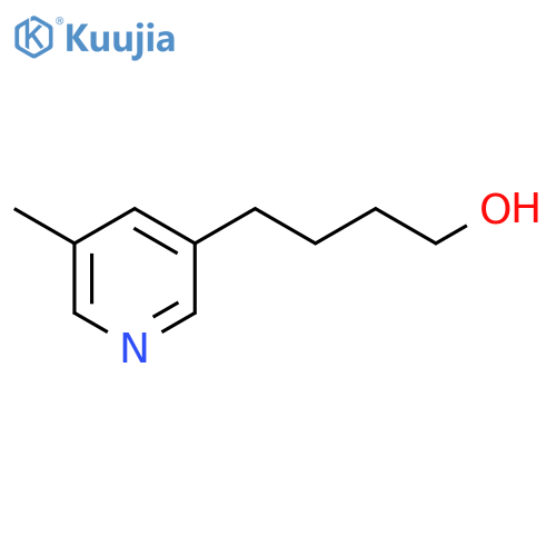 5-methyl-3-Pyridinebutanol structure