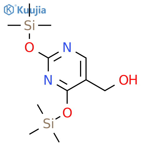 5-Pyrimidinemethanol, 2,4-bis[(trimethylsilyl)oxy]- structure