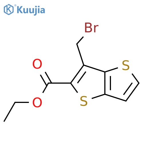 Ethyl 3-(Bromomethyl)thieno3,2-bthiophene-2-carboxylate structure