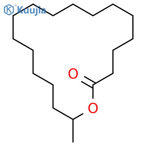 18-methyl-oxacyclooctadecan-2-one structure