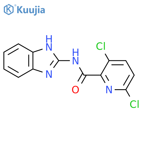 N-(1H-1,3-Benzodiazol-2-YL)-3,6-dichloropyridine-2-carboxamide structure