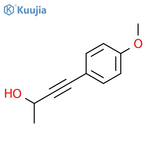 3-Butyn-2-ol, 4-(4-methoxyphenyl)- structure