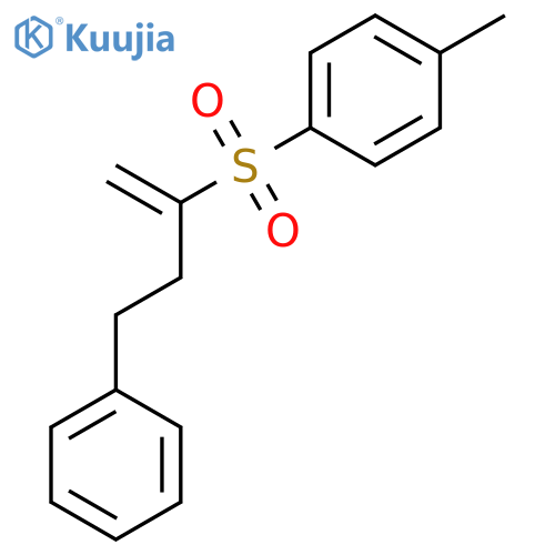 BENZENE, 1-METHYL-4-[(1-METHYLENE-3-PHENYLPROPYL)SULFONYL]- structure