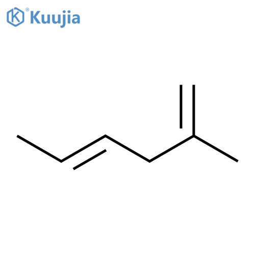 (4E)-2-methyl-1,4-hexadiene structure