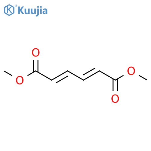 1,6-dimethyl hexa-2,4-dienedioate structure