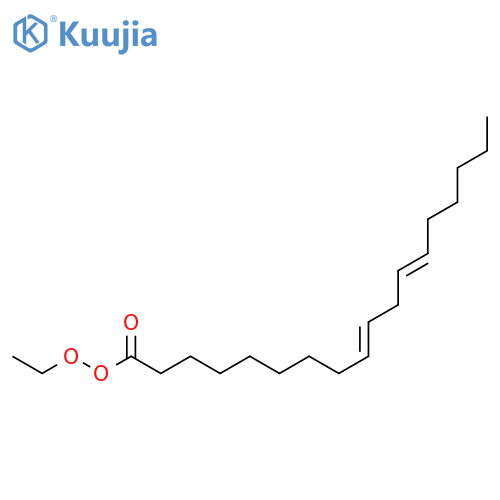 9,12-Octadecadieneperoxoicacid, ethyl ester, (Z,Z)- (9CI) structure